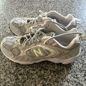 New Balance Gray Sneakers Chunky Supportive Design